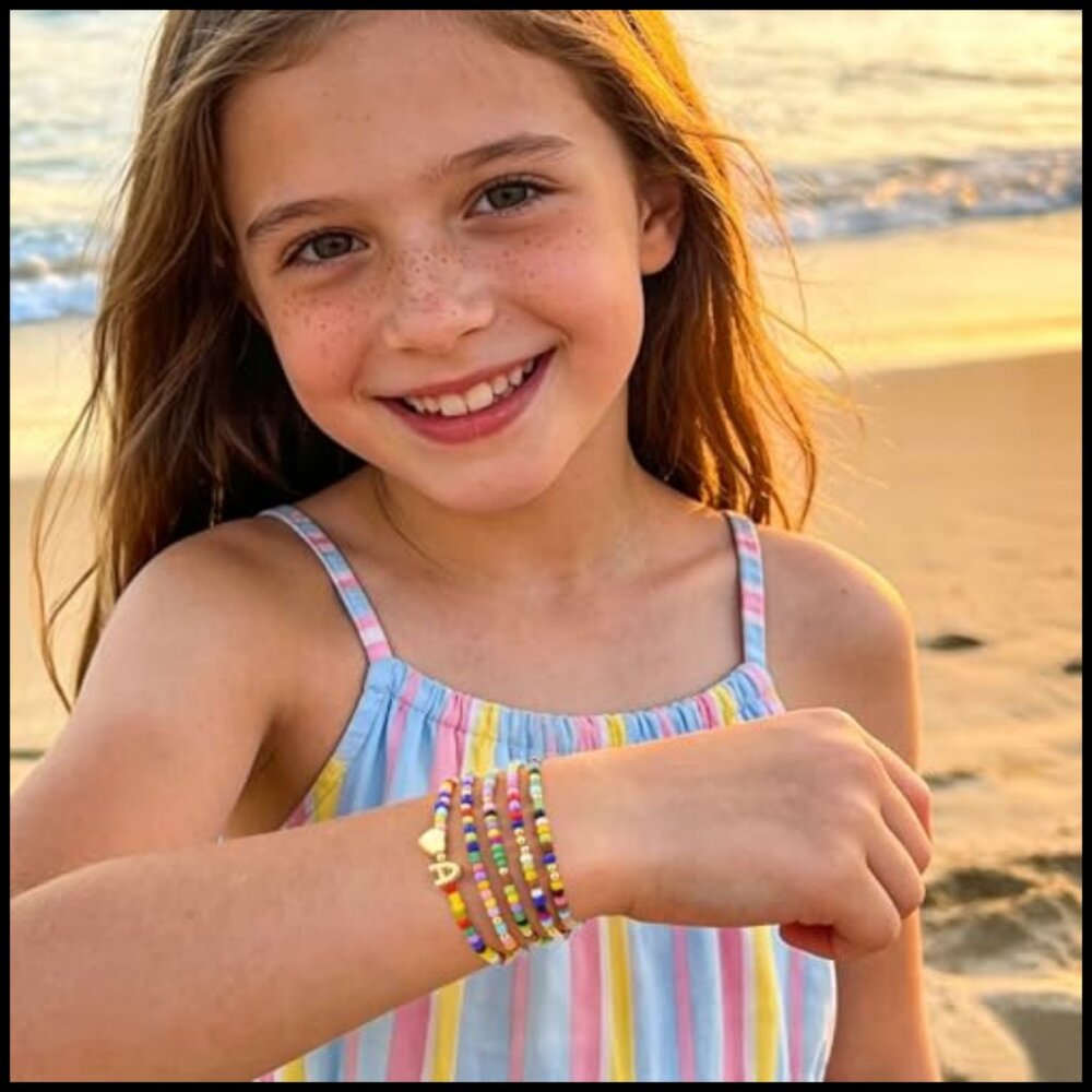 Stackable Stretch Bracelets Set Elegant Layered M… - image 3